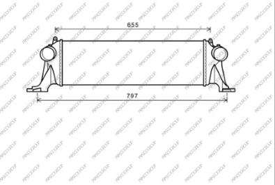 Prasco FT929N002 - Интеркулер autocars.com.ua