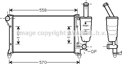 Prasco FTA2368 - Радиатор, охлаждение двигателя avtokuzovplus.com.ua