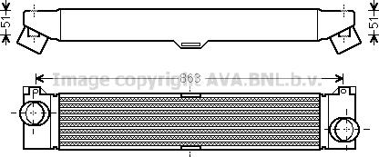 Prasco FTA4360 - Интеркулер autocars.com.ua