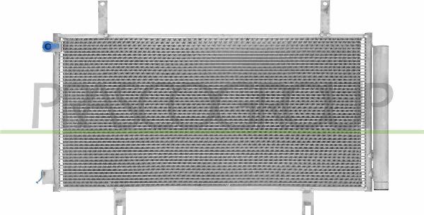 Prasco HD050C001 - Конденсатор, кондиціонер autocars.com.ua