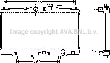 Prasco HD2118 - Радиатор, охлаждение двигателя avtokuzovplus.com.ua