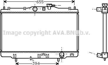 Prasco HD2176 - Радиатор, охлаждение двигателя avtokuzovplus.com.ua