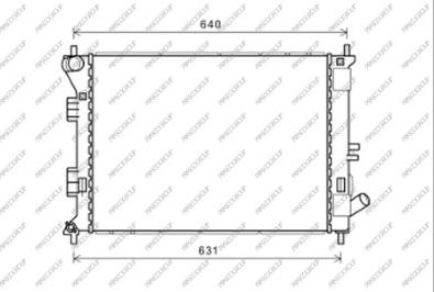 Prasco HN042R001 - Радіатор, охолодження двигуна autocars.com.ua