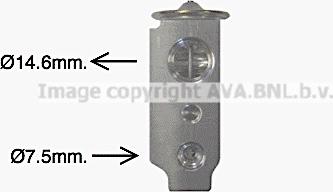 Prasco HY1583 - Розширювальний клапан, кондиціонер autocars.com.ua