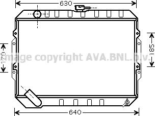 Prasco HY2133 - Радиатор, охлаждение двигателя avtokuzovplus.com.ua