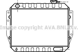 Prasco IS2010 - Радіатор, охолодження двигуна autocars.com.ua