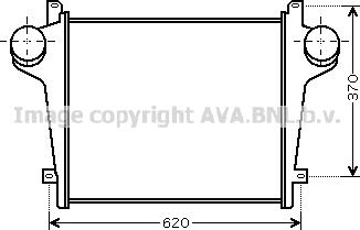 Prasco IV4091 - Интеркулер autocars.com.ua