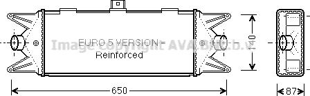 Prasco IV4099 - Интеркулер autocars.com.ua