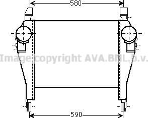 Prasco IV4106 - Интеркулер autocars.com.ua