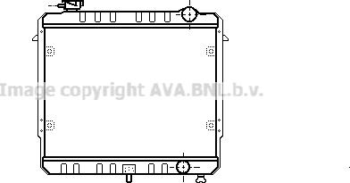 Prasco JE2033 - Радіатор, охолодження двигуна autocars.com.ua