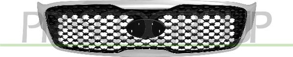 Prasco KI8182001 - Решітка радіатора autocars.com.ua