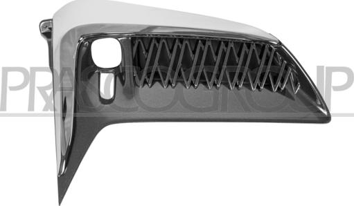 Prasco LS7202133 - Решітка вентилятора, буфер autocars.com.ua