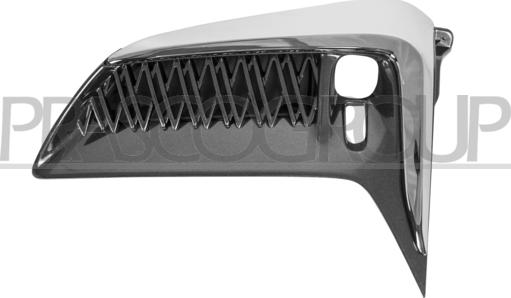 Prasco LS7202134 - Решітка вентилятора, буфер autocars.com.ua