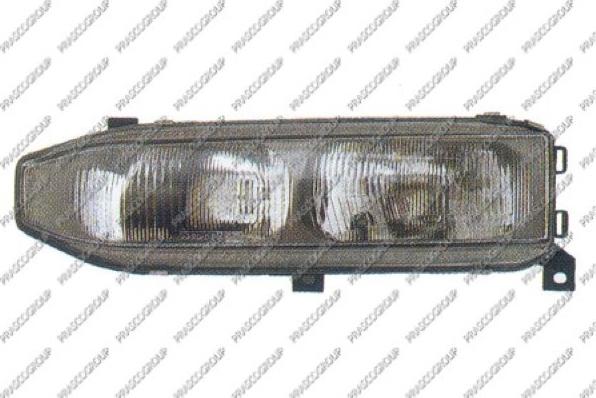 Prasco MB0744603 - Основна фара autocars.com.ua