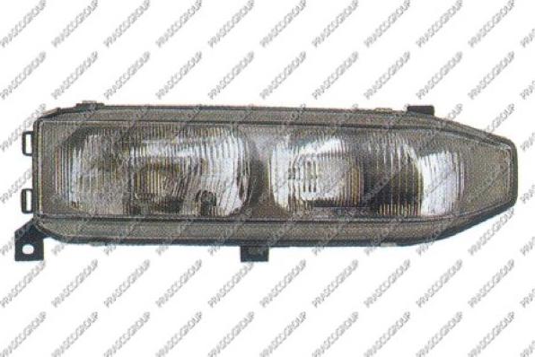 Prasco MB0744604 - Основна фара autocars.com.ua