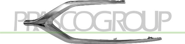 Prasco MB1021223 - Облицювання / захисна накладка, буфер autocars.com.ua