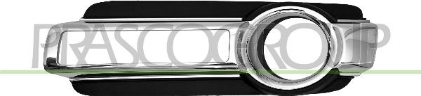Prasco MB1652104 - Решітка вентилятора, буфер autocars.com.ua