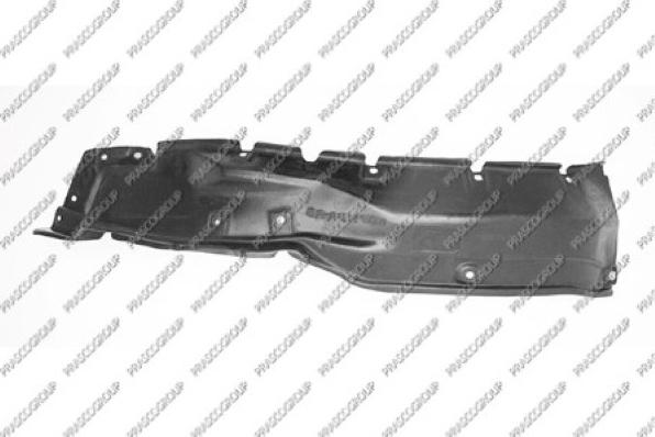 Prasco MB8243604 - Внутрішня частина крила autocars.com.ua
