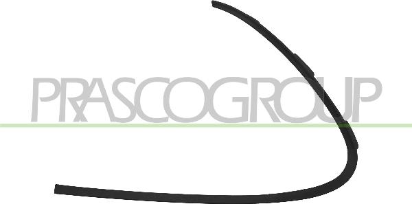 Prasco ME4501202 - Облицювання / захисна накладка, буфер autocars.com.ua