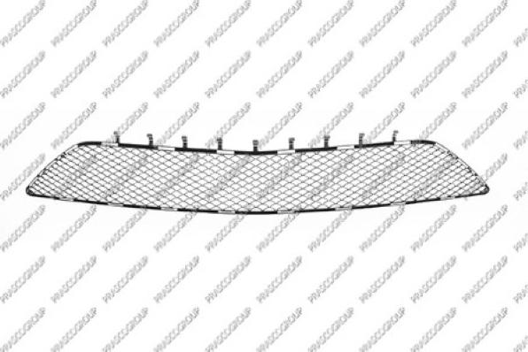 Prasco ME5302120 - Решітка вентилятора, буфер autocars.com.ua