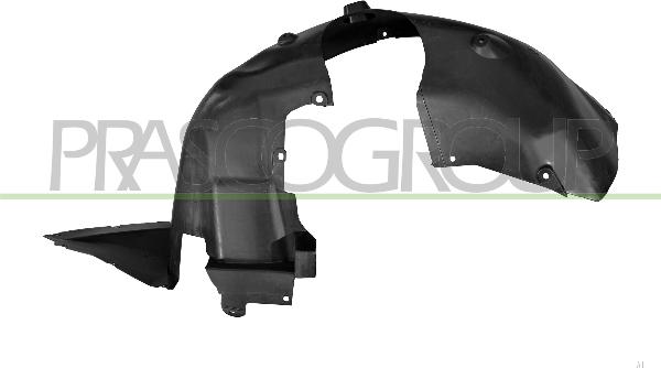 Prasco MG5003603 - Обшивка, колісна ніша autocars.com.ua