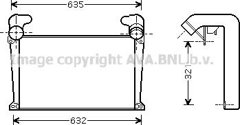 Prasco MN4034 - Интеркулер autocars.com.ua