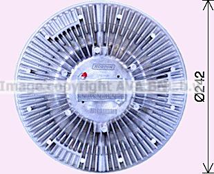 Prasco MNC115 - Зчеплення, вентилятор радіатора autocars.com.ua