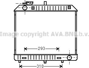 Prasco MS2127 - Радиатор, охлаждение двигателя autodnr.net