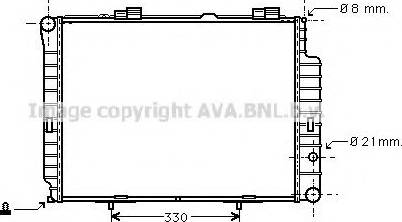 Prasco MS2191 - Радиатор, охлаждение двигателя autodnr.net