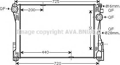 Prasco MS2575 - Радиатор, охлаждение двигателя avtokuzovplus.com.ua