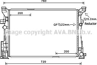 Prasco MS2652 - Радиатор, охлаждение двигателя avtokuzovplus.com.ua