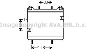Prasco MS3533 - Масляний радіатор, рухове масло autocars.com.ua