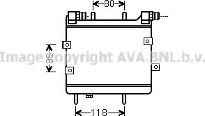 Prasco MS3534 - Масляний радіатор, рухове масло autocars.com.ua