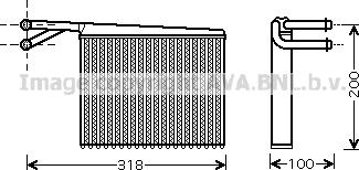 Prasco MSA6372 - Теплообменник, отопление салона avtokuzovplus.com.ua