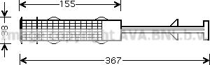 Prasco MSD359 - Осушитель, кондиционер avtokuzovplus.com.ua