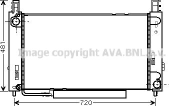 Prasco MSM366 - Модуль охолодження autocars.com.ua
