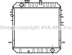 Prasco MT2079 - Радиатор, охлаждение двигателя avtokuzovplus.com.ua