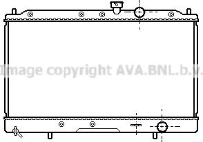 Prasco MT2086 - Радиатор, охлаждение двигателя avtokuzovplus.com.ua