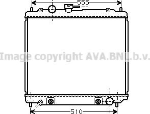 Prasco MT2138 - Радіатор, охолодження двигуна autocars.com.ua