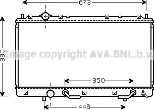 Prasco MT2179 - Радіатор, охолодження двигуна autocars.com.ua