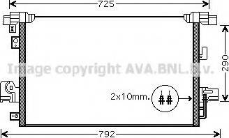 Prasco MT5210 - Конденсатор кондиционера autodnr.net