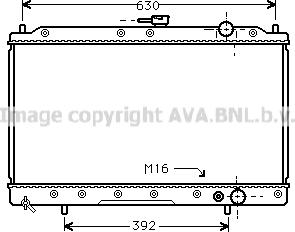 Prasco MTA2043 - Радіатор, охолодження двигуна autocars.com.ua