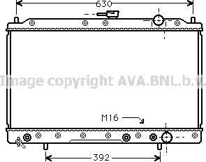 Prasco MTA2046 - Радіатор, охолодження двигуна autocars.com.ua