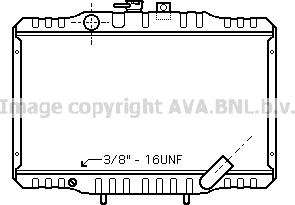 Prasco MTA2062 - Радіатор, охолодження двигуна autocars.com.ua