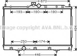 Prasco MTA2183 - Радиатор, охлаждение двигателя autodnr.net