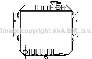 Prasco MZ2003 - Радіатор, охолодження двигуна autocars.com.ua