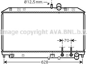 Prasco MZ2177 - Радиатор, охлаждение двигателя avtokuzovplus.com.ua