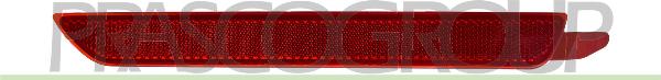Prasco MZ6304353 - Відбивач, гальмо / габаритний вогонь autocars.com.ua