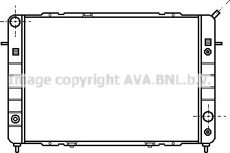 Prasco OL2096 - Радіатор, охолодження двигуна autocars.com.ua