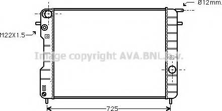 Prasco OL2239 - Радиатор, охлаждение двигателя avtokuzovplus.com.ua